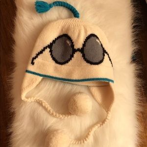 Kate Spade Wool Hat with PomPom Ties